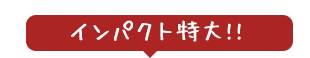 【インパクト特大!!】